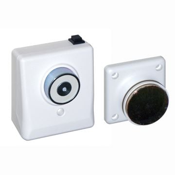 Electromagnetic Door Hold Open Surface Mounted Plastic Switched
