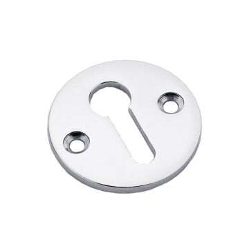 Round Uncovered Escutcheon 32 mm Polished Chrome Plate