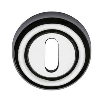 Round keyhole Escutcheon Polished Chrome Plate 