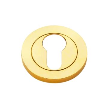 Criterion Keyhole Profile Escutcheon  Antique Brass Lacquered