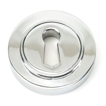 Criterion Keyhole Profile Escutcheon Polished Chrome Plate
