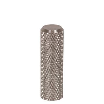 Knurled Cupboard Knob 33 mm Satin Stainless Finish