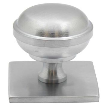 Arterberry Cupboard Knob 34 mm (Satin Chrome Plate)