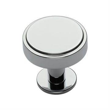 Stepped Disc Cupboard 32 mm Polished Chrome Plate