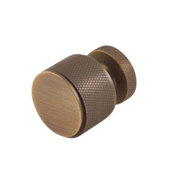 Lauriston Cupboard Knob 30 mm Antique Brass Lacquered
