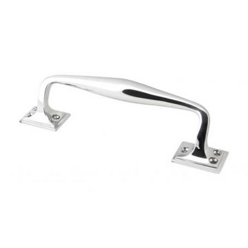 Pull Handle Face Fix 230 mm Polished Chrome Plate