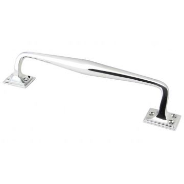 Pull Handle Face Fix 298 mm Polished Chrome Plate