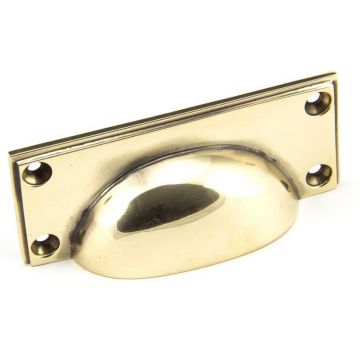 Art Deco Cup Drawer Pull 100 mm