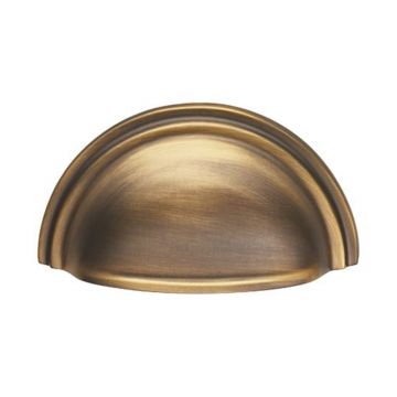 Criterion Cup Drawer Pull 92 mm (Polished Brass Lacquered)