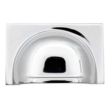 Arterberry Cup Drawer Pull 64 mm Polished Chrome Plate