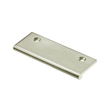 Round Lip Edge Pull Handle 38 x 100 mm (Satin Nickel Plate)