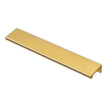 Round Lip Edge Pull Handle 38 x 200 mm (Antique Brass Lacquered)