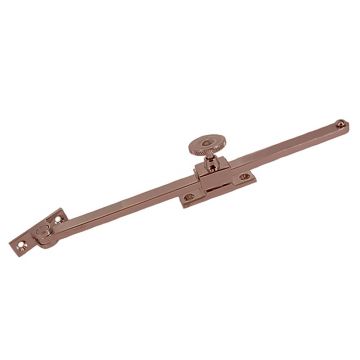 Outward Opening Sliding Window Stay 254 mm Imitation Bronze Lacquered