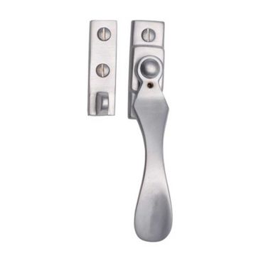 Spoon Design Wedge Plate Locking Window Fastener  Satin Chrome Plate