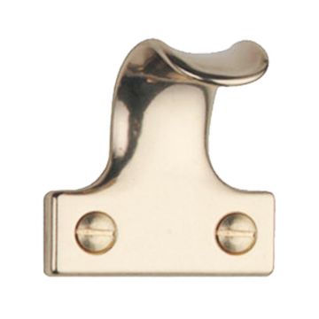 Cast Sash Window Lift 50 mm Polished Brass Lacquered