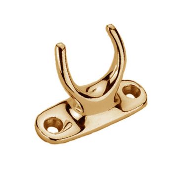 Sash Hook Pole Holder Polished Brass Lacquered