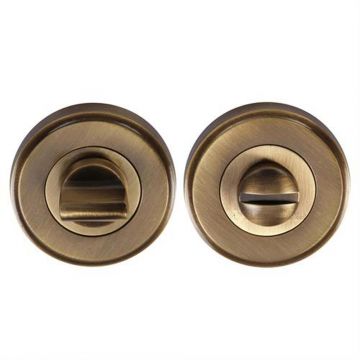 Sophia Bathroom Privacy Turn & Release 50 mm Brushed Antique Brass Lacquered