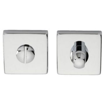 Square Privacy Turn & Release 51 mm Polished Chrome Plate