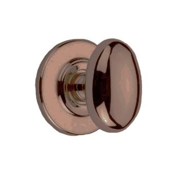 Thumb Turn 32 mm Concealed Stepped Curved Edge Rose  Imitation Bronze Unlacquered