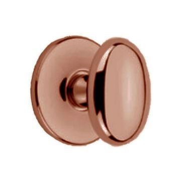 Thumb Turn 32 mm Concealed Plain Rose  Antique Brass Unlacquered