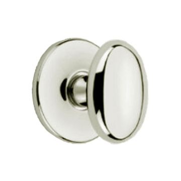 Thumb Turn 32 mm Concealed Plain Rose Polished Nickel Plate