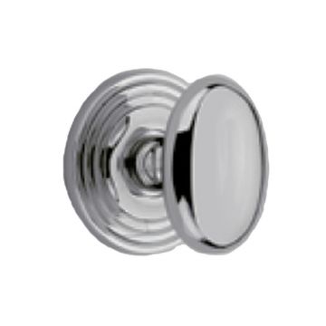 Thumb Turn 32 mm Concealed Reeded Rose Satin Chrome Plate