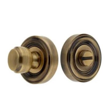 Parisian Privacy Turn and Coin Release 40 mm Antique Brass Lacquered