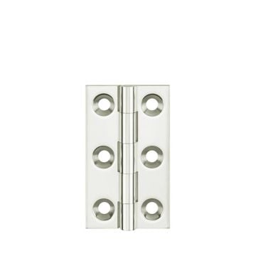 Broad Suite Butt Hinge 51 x 28mm Polished Chrome Plate
