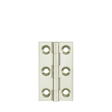 Broad Suite Butt Hinge 38 x 22 mm Polished Nickel Plate
