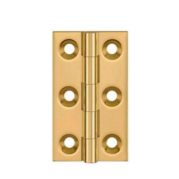 Broad Suite Butt Hinge 75 x 42mm Brass Solid Drawn Brass