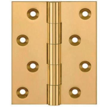 Broad Suite Butt Hinge 100 x 75 mm Brass Solid Drawn Brass