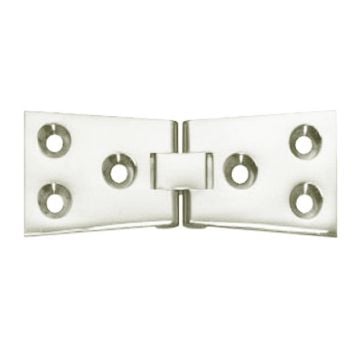 Counterflap Hinge 102 x 32mm Brass Polished Nickel Plate
