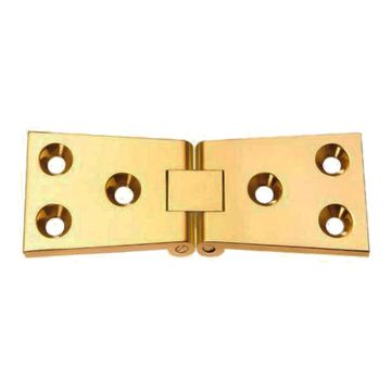 Counterflap Hinge 102 x 32mm Brass Solid Drawn Brass