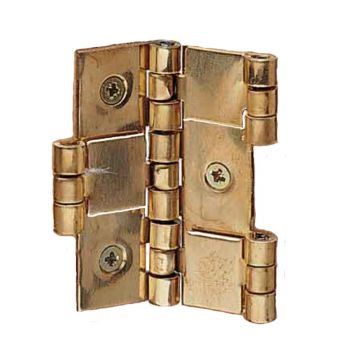 Two-Way Screen Hinge Solid Drawn Brass