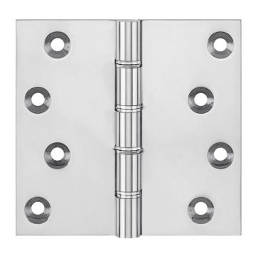 Projection Hinge 102 x 102 mm Brass Performance Guarantee Polished Chrome Plate