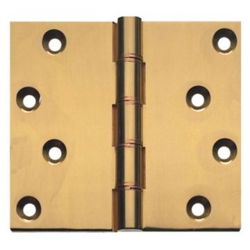 Projection Hinge 102 x 102 mm Brass Performance Guarantee Solid Drawn Brass