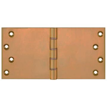 Projection Hinge 102 x 200 mm Brass Performance Guarantee  Antique Brass Unlacquered