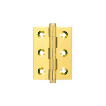 Finial Hinge 50 x 38 mm Brass Polished Brass Lacquered