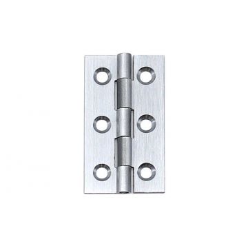 Contract Broad Suite Butt Hinge 50 x 28mm Satin Chrome Plate
