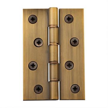 Medium DPBW Butt Hinge 102 x 67 mm Brass Brushed Antique Brass Lacquered