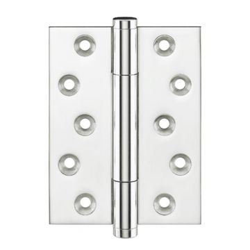 Tritech Hinge 100 x 75mm Concealed Bearing Brass Polished Chrome Plate