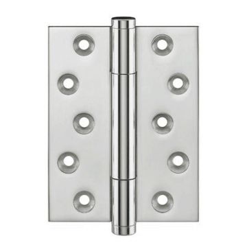 Tritech Hinge 100 x 75mm Concealed Bearing Brass Satin Chrome Plate