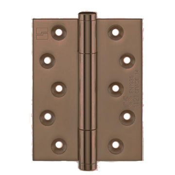 Tritech Hinge 100 x 75mm FR60 Concealed Bearing Brass Imitation Bronze Lacquered