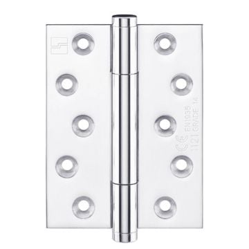 Tritech Hinge 100 x 75mm FR60 Concealed Bearing Brass Polished Chrome Plate
