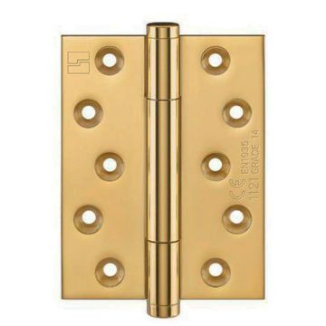 Tritech Hinge 100 x 75mm FR60 Concealed Bearing Brass Satin Brass Lacquered