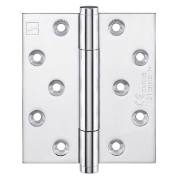Tritech Hinge 100 x 88mm FR60 Concealed Bearing Brass Polished Chrome Plate
