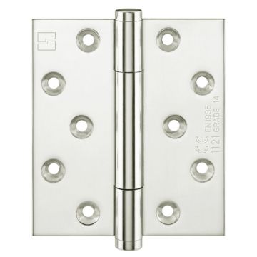 Tritech Hinge 100 x 88mm FR60 Concealed Bearing Brass Polished Nickel Plate