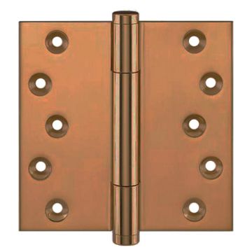 Tritech Projection Hinge 100 x 100mm Concealed Bearing Brass  Antique Brass Unlacquered