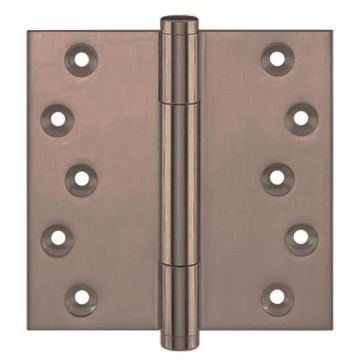 Tritech Projection Hinge 100 x 100mm Concealed Bearing Brass Imitation Bronze Lacquered