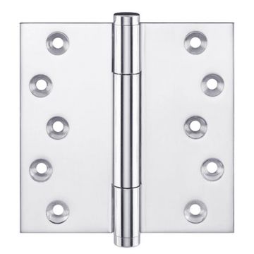 Tritech Projection Hinge 100 x 100mm Concealed Bearing Brass Polished Chrome Plate